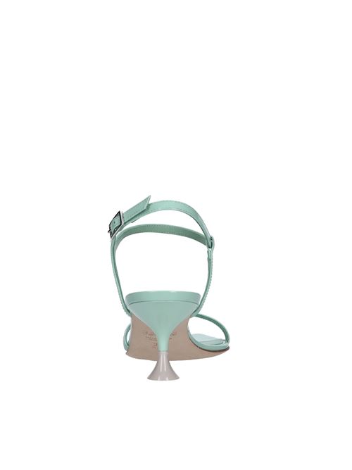 Coral sandals in shiny leather 3JUIN | CORAL 055 LAIS PATENTTIFFANY